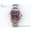 [VS공장]롤렉스 서브마리너 DIW Red Ceramic Bezel Black Carbon Dial on Sandblasted Bracelet VS3135