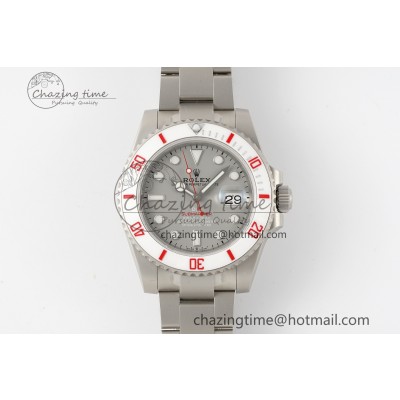 [VS공장]롤렉스 서브마리너  DIW Sandblasted Gray Dial White Ceramic Bezel  VS3135