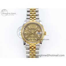 [Clean공장]롤렉스 데이저스트 36mm 126233 YG Textured Stick Dial Jubilee Bracelet VR3235