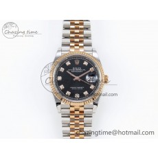 [Clean공장]롤렉스 데이저스트 36mm 126233 RG Black Diamonds Dial Jubilee Bracelet VR3235