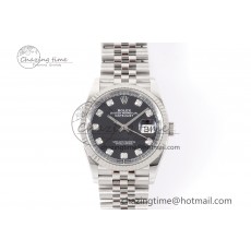 [Clean공장]롤렉스 데이저스트 36mm 126234 Black Diamonds Dial on Jubilee Bracelet VR3235