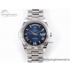 [THB공장]롤렉스 데이데이트 228239 Blue Ombre Roman Dial on President Bracelet VR3255 (텅스텐) V3