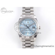 [THB공장]롤렉스 데이데이트 228236  Ice-Blue Crystal Dial on President Bracelet VR3255 (텅스텐) V3