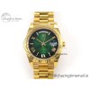 [THB공장]롤렉스 데이데이트 228238 Green Ombre Roman Dial on President Bracelet VR3255 (텅스텐)