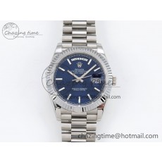 [GM공장]롤렉스 데이데이트 40 Blue Stick Dial on President Bracelet VR2836 V3 (텅스텐)