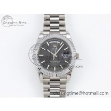 [GM공장]롤렉스 데이데이트 40 Gray Textured Stick Dial on President Bracelet VR22836 V3 (텅스텐)