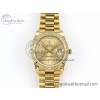 [GM공장]롤렉스 데이데이트 40 YG Crystal Dial on President Bracelet VR2836 (텅스텐)