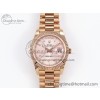 [GM공장]롤렉스 데이데이트 40 RG Pink Stripe Dial on President Bracelet VR2836 V3 (텅스텐)