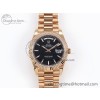 [GM공장]롤렉스 데이데이트 40 RG Black Stick Dial on President Bracelet VR2836 V3 (텅스텐)