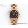 [GM공장]롤렉스 데이데이트 40 RG Brown Stick Dial on President Bracelet VR2836 V3 (텅스텐)