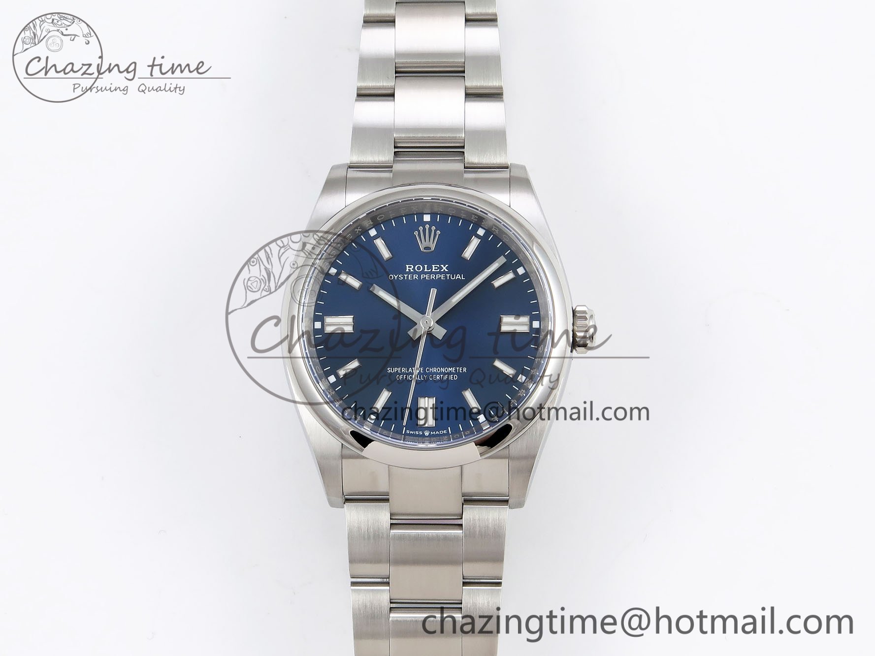 [Clean공장]롤렉스 오이스터페페츄얼 126000 36mm Deep Blue Dial VR3230