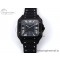 [BV공장]까르띠에 산토스 40mm Black Dial on Black Rubber Strap MIYOTA 9015