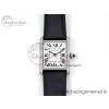 [AF공장]까르띠에 탱크머스트 RG 25.5mm White Dial Diamonds Bezel on Black Fabric Strap Ronda Quartz