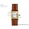 [AF공장]까르띠에 탱크머스트 RG 22mm White Dial on Brown Leather Strap Ronda Quartz