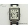 [K11공장]까르띠에 탱크솔로 Ladies 28mm White Dial on SS Bracelet Ronda Quartz