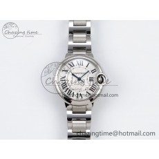 [AF공장]까르띠에 발롱블루 33mm White Dial on SS Bracelet SEIKO NH05A