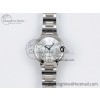 [AF공장]까르띠에 발롱블루 33mm Silver Dial on SS Bracelet SEIKO NH05A