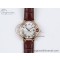 [AF공장]까르띠에 발롱블루 33mm RG Silver Dial on Brown Leather Strap SEIKO NH05A