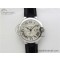 [AF공장]까르띠에 발롱블루 42mm White Texture Dial on Black Croco Strap A2824