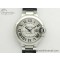 [AF공장]까르띠에 발롱블루 33mm  White Textured Dial on SS Bracelet SEIKO NH05A