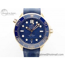 [VS공장]오메가 씨마스터 300 RG Blue Ceramic  Blue Dial on Blue Rubber Strap A8801