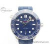 [VS공장]오메가 씨마스터 300 Blue Ceramic Blue Dial on Blue Rubber Strap A8800