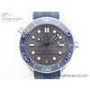 [VS공장]오메가 씨마스터 300 Blue Ceramic Gray Dial on Blue Rubber Strap A8800