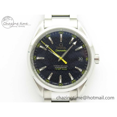 [VS공장]오메가 아쿠아테라 150M “Spectre”  Blue Textured Dial on SS Bracelet A8507 Super Clone