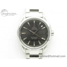 [VS공장]오메가 아쿠아테라 Gray Textured Dial on SS Bracelet A8500 Super Clone