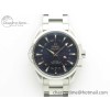 [VS공장]오메가 아쿠아테라 150M GMT  Blue Textured Dial on SS Bracelet A8605 Super Clone