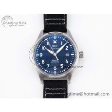 [ZF공장]IWC 파일럿 마크20 블루다이얼 다크블루가죽스트랩 Pilot Mark XX IW328203 Blue Dial on Dark Blue Leather Strap A32111