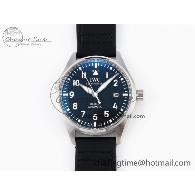 [ZF공장]IWC IWC 파일럿 마크20 블랙다이얼 블랙가죽스트랩 Pilot Mark XX IW328201 Black Dial on Black Leather Strap A32111