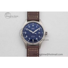 [M+공장]IWC마크18 블루다이얼 브라운 스트렙 Mark XVIII IW327010 Blue Dial on Brown Leather Strap A35111