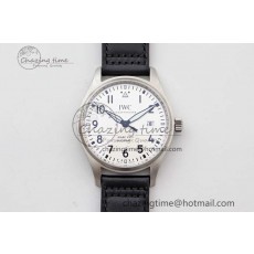 [M+공장]IWC마크18 화이트다이얼 블랙가죽스트랩 Mark XVIII IW327012 White Dial on Black Leather Strap A3511