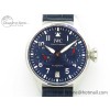 [ZF공장]IWC빅파일럿 부띠끄런던 블루다이얼 블루가죽스트랩  Big Pilot IW501008 “Boutique London” Blue Dial on Blue Leather Strap A52010