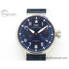 [ZF공장]IWC빅파일럿 부띠끄런던 블루다이얼 블루가죽스트랩  Big Pilot IW501008 “Boutique London” Blue Dial on Blue Leather Strap A52010