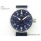 [ZF공장]IWC빅파일럿 부띠끄런던 블루다이얼 블루가죽스트랩  Big Pilot IW501008 “Boutique London” Blue Dial on Blue Leather Strap A52010