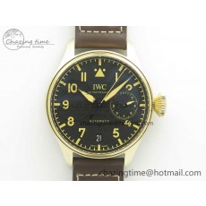 [ZF공장]IWC Big Pilot IW501005 Black Dial on Brown Leather Strap A52000