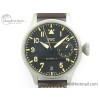 [ZF공장]IWC Big Pilot IW501004 Titanium Black Dial On Brown Leather Strap A52110