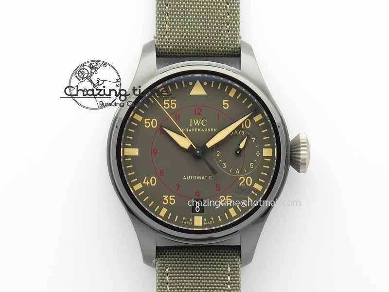 [ZF공장]IWC Big Pilot Real PR 48mm IW501902 Green Nylon Strap A51111 V2