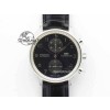 [ZF공장]IWC Portuguese IW3714 Diam Black Dial On Black Leather Strap A79350