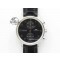 [ZF공장]IWC Portuguese IW3714 Diam Black Dial On Black Leather Strap A79350