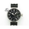 [ZF공장]IWC Big Pilot Real PR IW500912 Black Dial On Black Leather Strap A51111