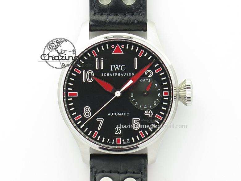 [ZF공장]IWC Big Pilot Real PR IW500433 “Muhammad Ali”   On Black Leather Strap A51111