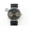 [ZF공장]IWC Portuguese Real PR IW500106 Grey Dial On Black Leather Strap A52010