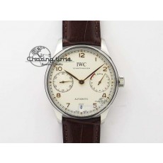 [ZF공장]IWC Portuguese Real PR IW500704  Brown Leather Strap A52010