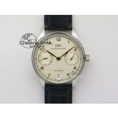 [ZF공장]IWC Portuguese Real PR IW500704  Black Leather Strap A52010