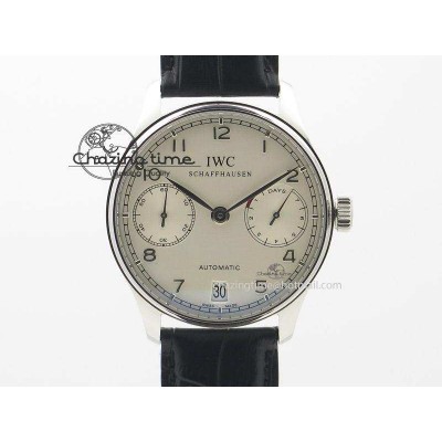 [ZF공장]IWC Portuguese Real PR IW500704  Black Leather Strap A52010