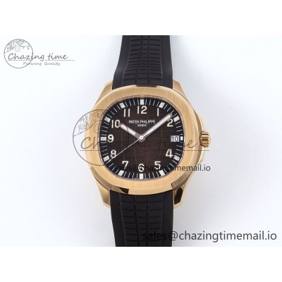 [3K공장]파텍필립 Aquanaut 5167R RG  Brown Dial on Brown Rubber Strap A324 Super Clone