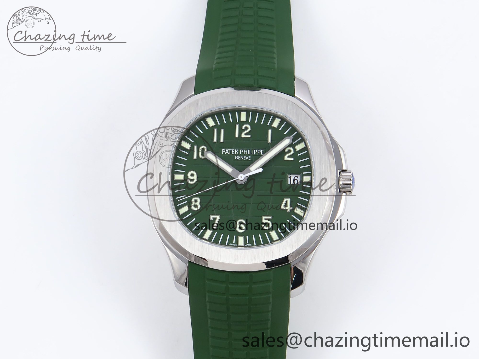 [ZF공장]파텍필립 Aquanaut 5167A Green Dial on Green Rubber Strap 330CS